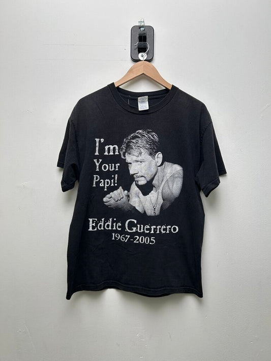WWE Eddie Guerrero Rip 2005 Black Tee Sz L