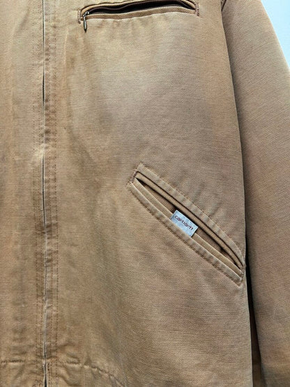 Carhartt Detroit Tan Work Jacket Sz M