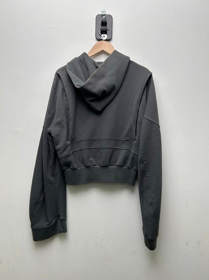 Preowned Margiela MM6 Grey Zip Size Medium