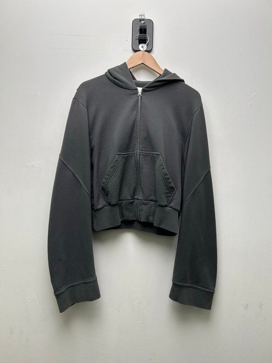 Preowned Margiela MM6 Grey Zip Size Medium