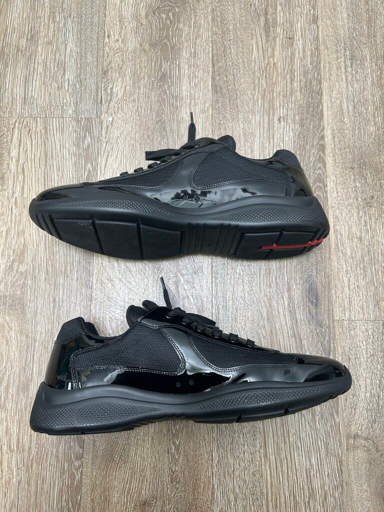 Preowned Prada Americas Cups Black Size 13 (14.5M)