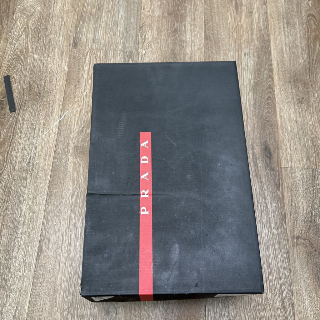 Preowned Prada Americas Cups Black Size 13 (14.5M)