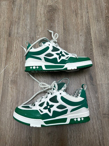 Preowned Louis Vuitton Skate Green Size 9LV (11M)