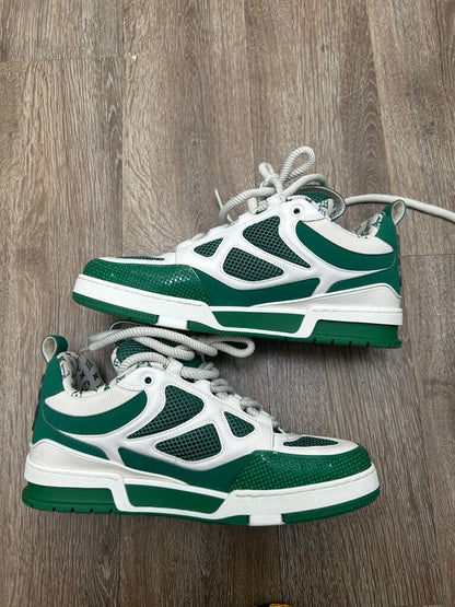 Preowned Louis Vuitton Skate Green Size 9LV (11M)