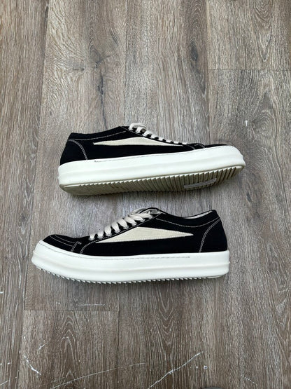 Preowned Rick owens Vans DRKSHDW Black Milk SIze 42