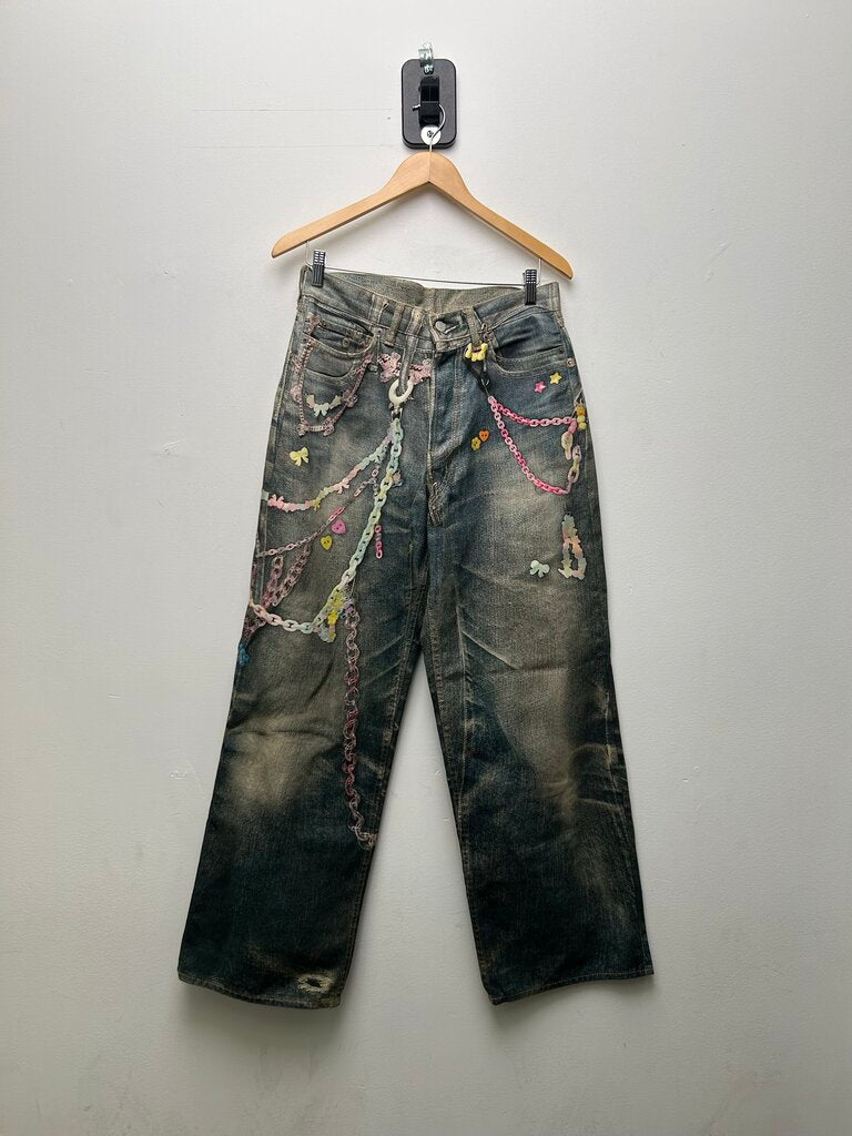 Preowned Acne Studios Aop Denim Size 44