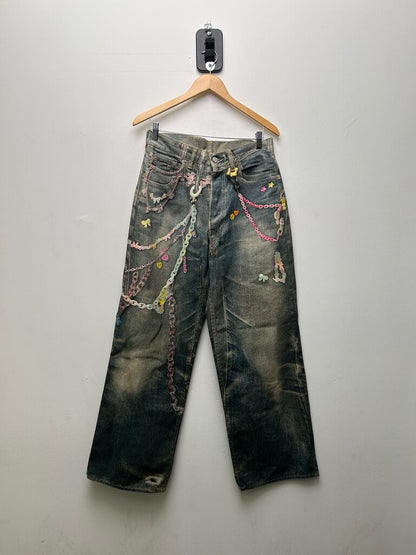 Preowned Acne Studios Aop Denim Size 44