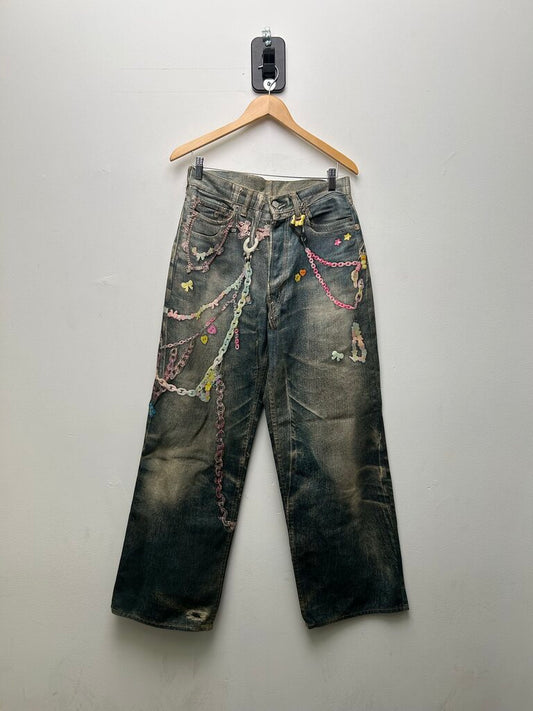 Preowned Acne Studios Aop Denim Size 44