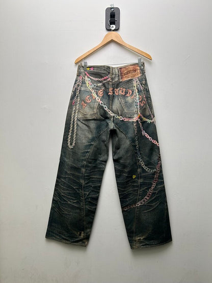 Preowned Acne Studios Aop Denim Size 44