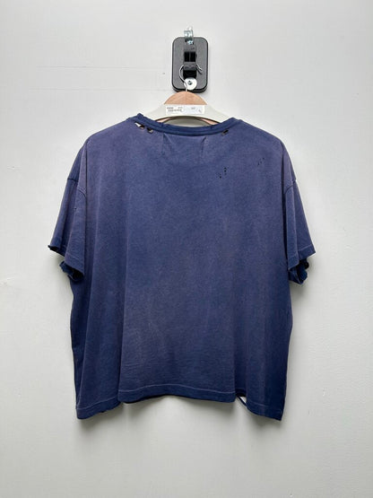 Preowned Paly Blue Pocket Tee Size Small