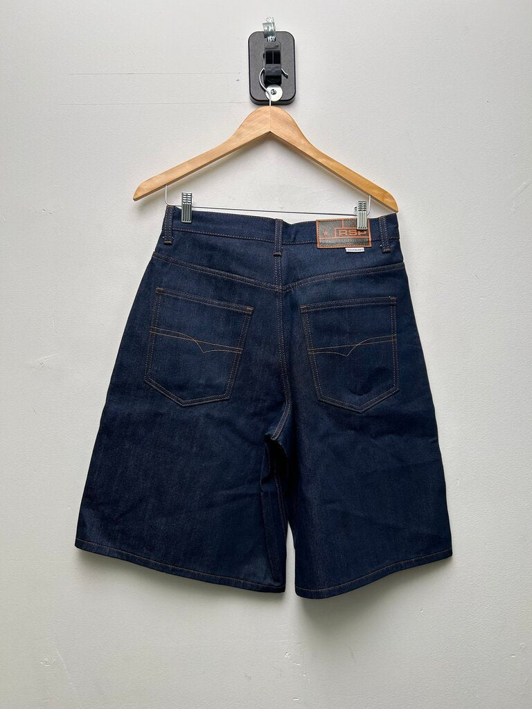 Preowned Gv Gallery Raw Denim Shorts Size XS
