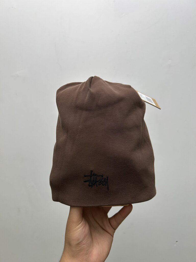 New Stussy Brown Skullcap Beanie