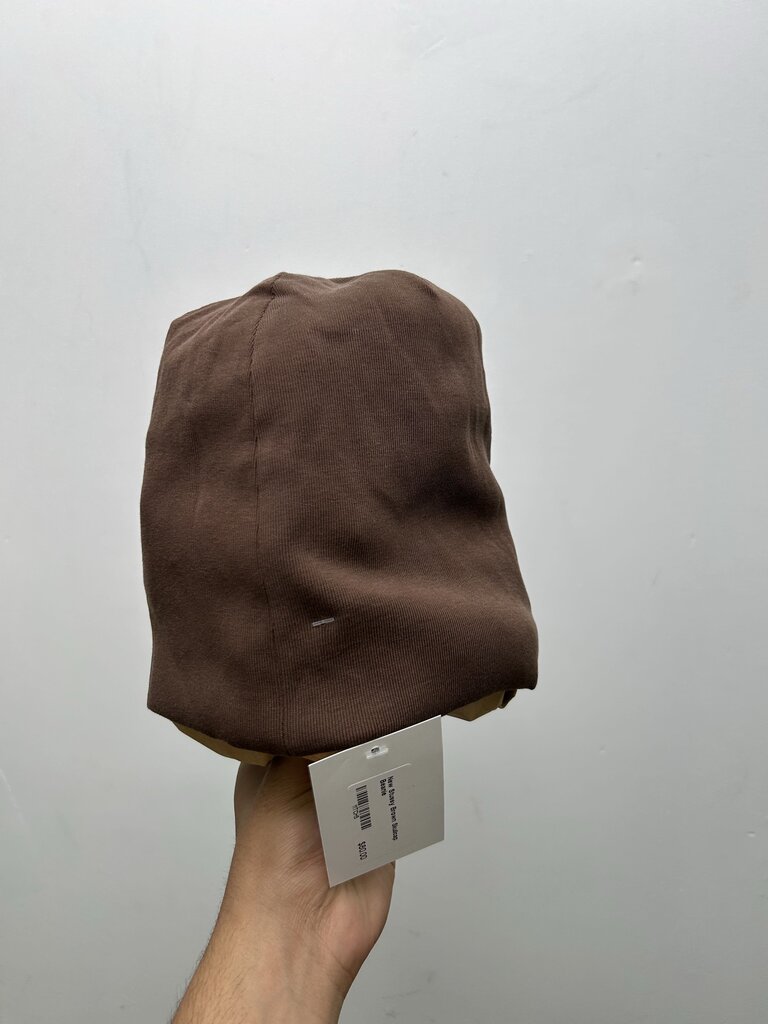 New Stussy Brown Skullcap Beanie