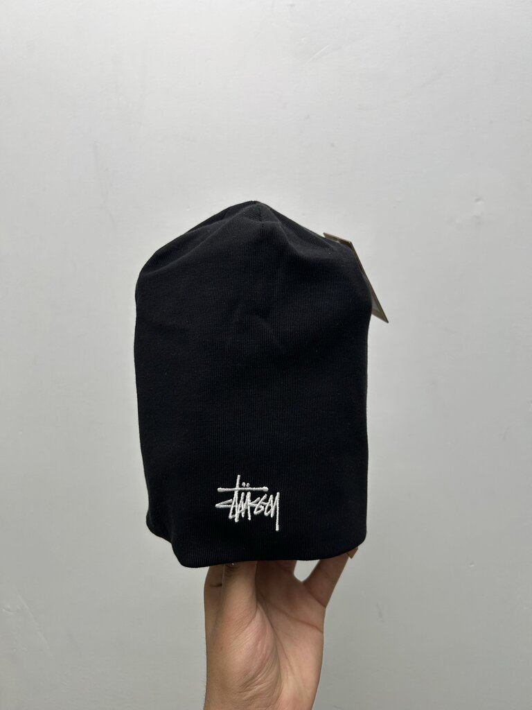 New Stussy Black Skullcap Beanie