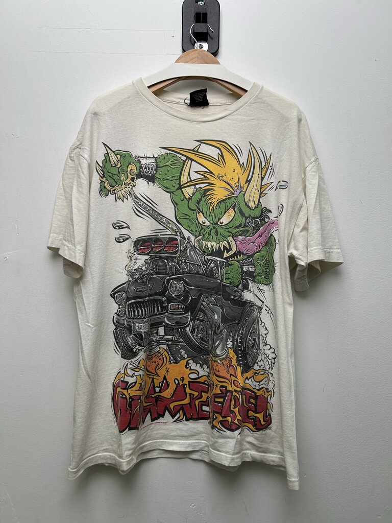 97 Metalica Gimme Fuel White Tee Sz XL