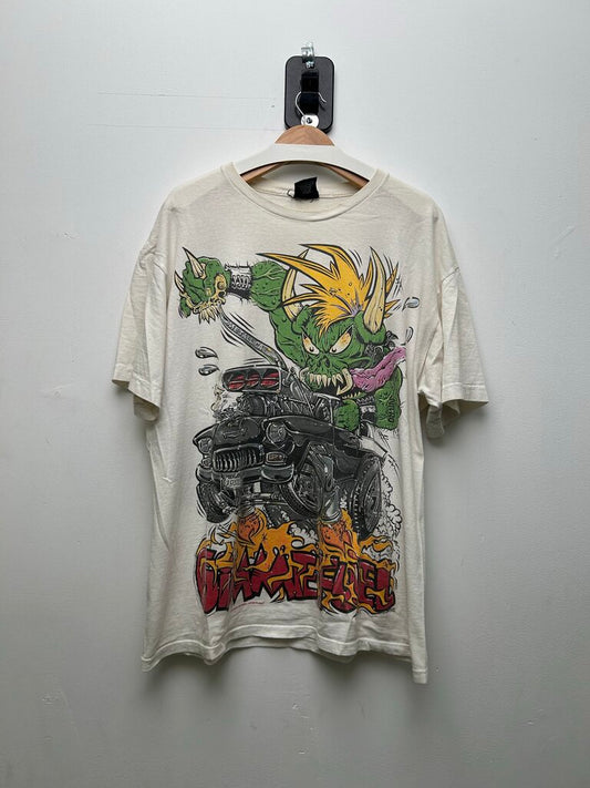 97 Metalica Gimme Fuel White Tee Sz XL