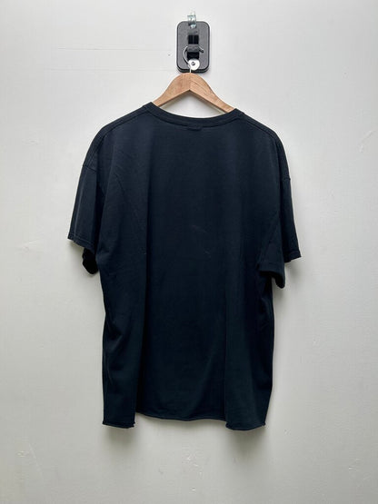 00s Old Dirty Bastard Green Navy Tee Sz Xxl CROPPED