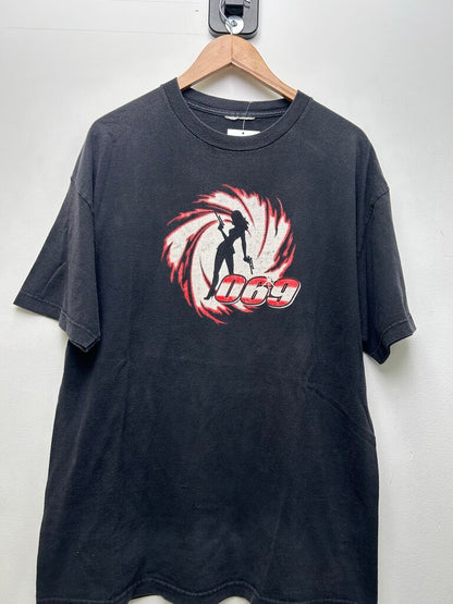 000s 069 Black Tee Sz L