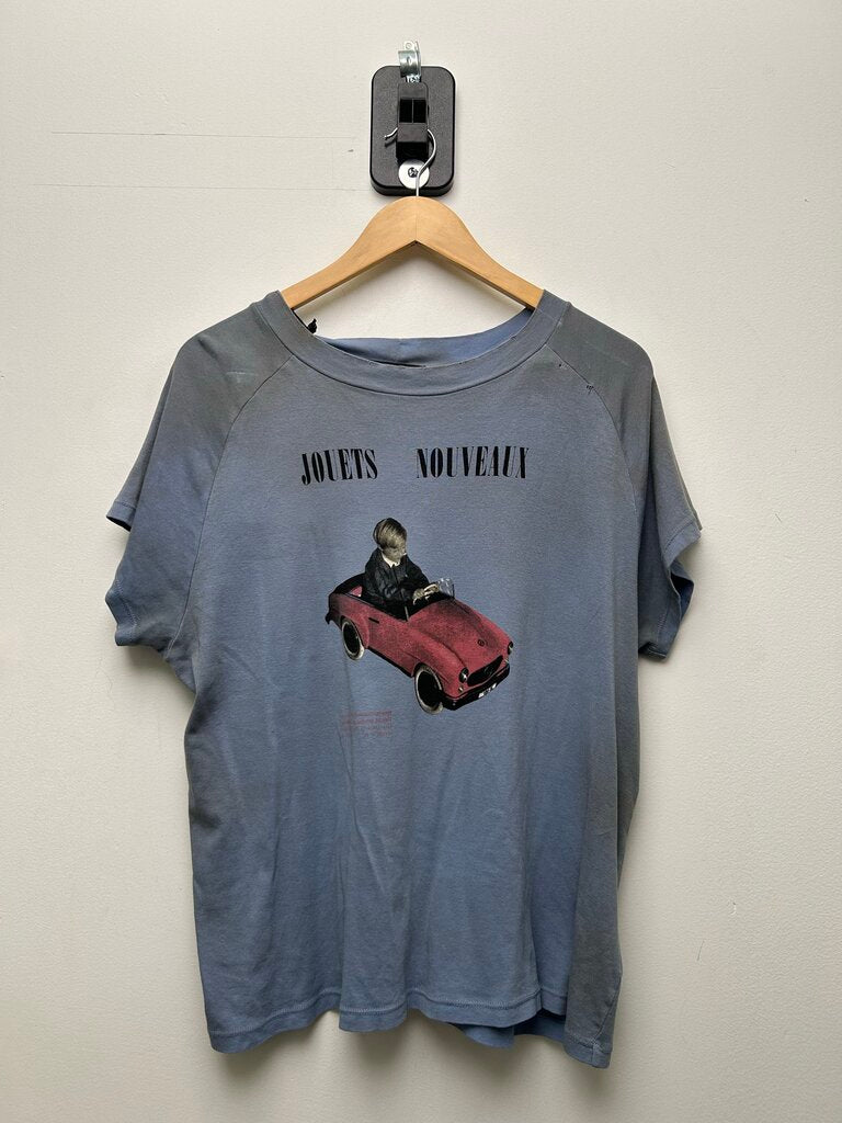 New ERD Blue Jousts Nouveaux Tee Size Small