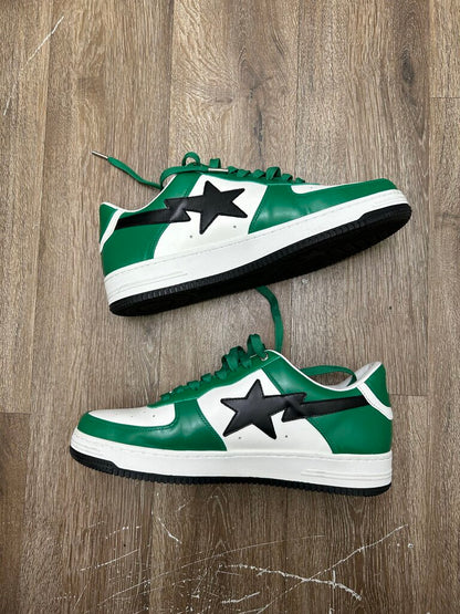 Preowned Bapesta AF1 Green Black White sz.13