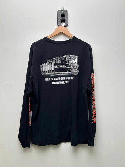 Harley Davidson Museum Long Sleeve Bike Sz XL