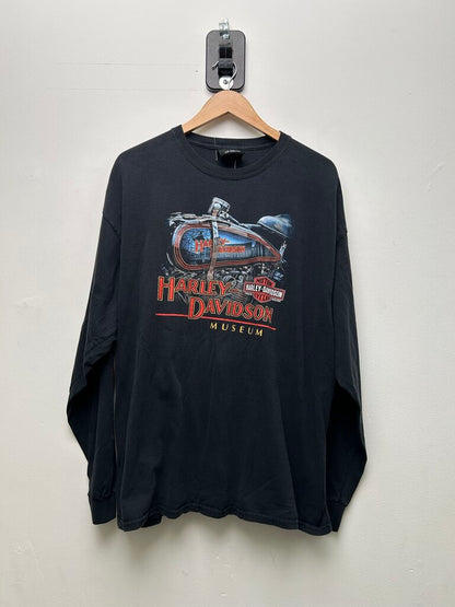 Harley Davidson Museum Long Sleeve Bike Sz XL