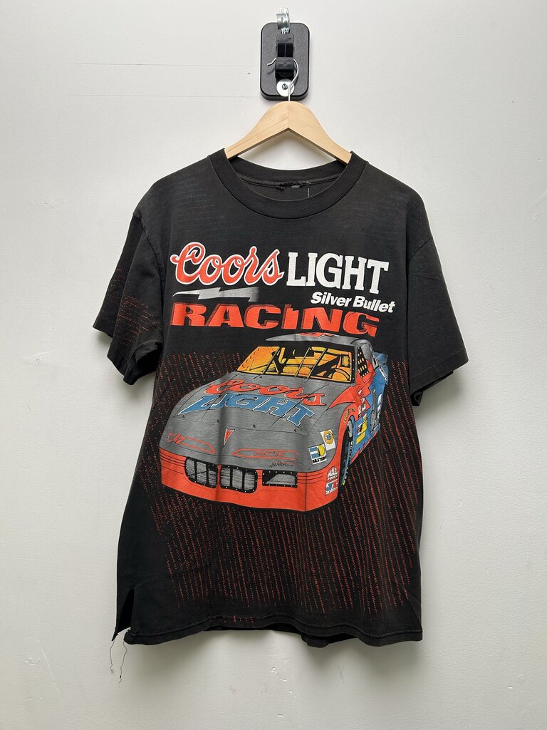 1995 Nascar AOP Faded Black Tee Sz XL