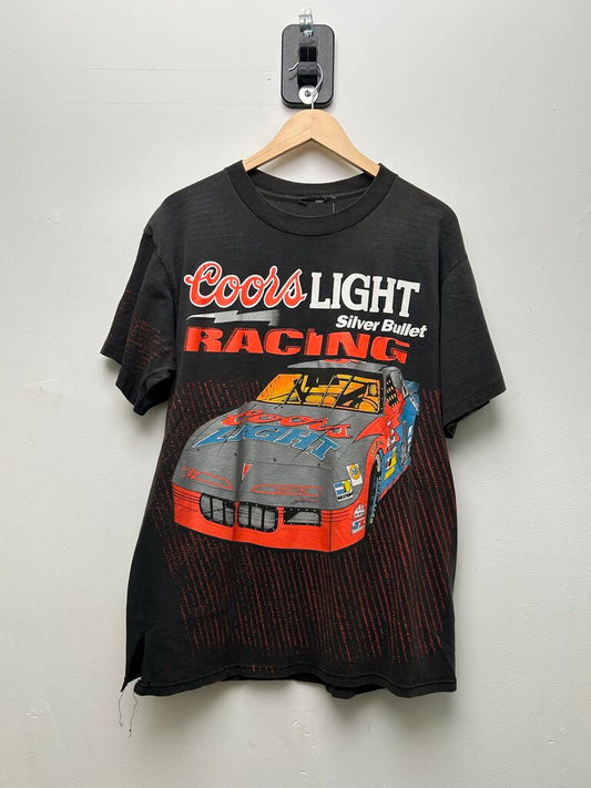 1995 Nascar AOP Faded Black Tee Sz XL