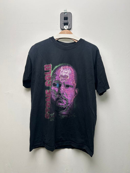 98 Stone Cold Steve Austin Tee Purple Green Black Tee Sz L