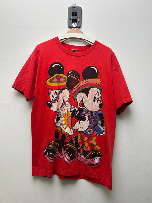 Vintage Mickey Mouse Mini Mouse Jamcan Tee Sz Xl