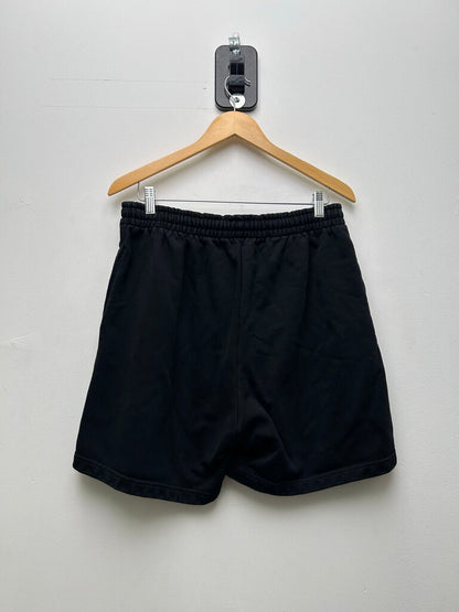 Preowned Balenciaga Black Campaign Shorts Sz.Medium
