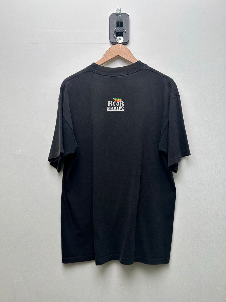 1995 Bob Marley Open Your Eyes Black Tee Sz XL