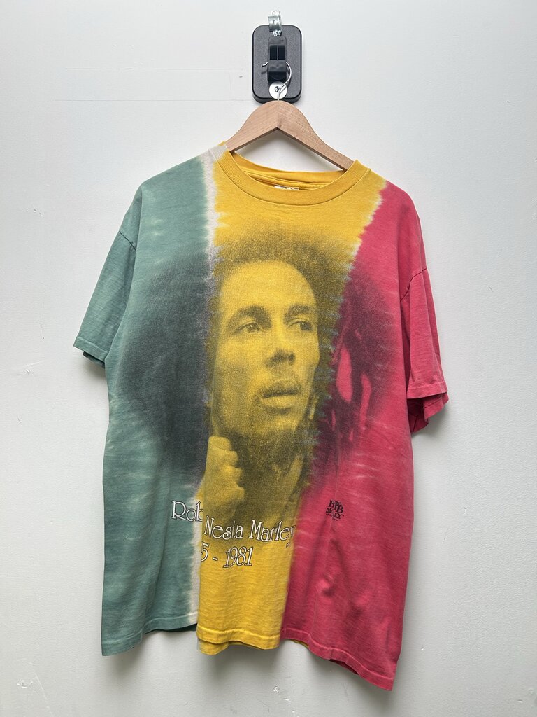 1996 Bob Marley Tie Dye Music Tee Sz XL