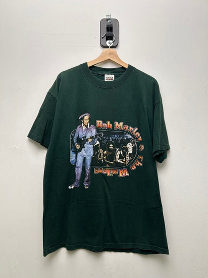 Bob Marley & The Wailers Music Green Tee Sz Xl