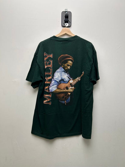 Bob Marley & The Wailers Music Green Tee Sz Xl