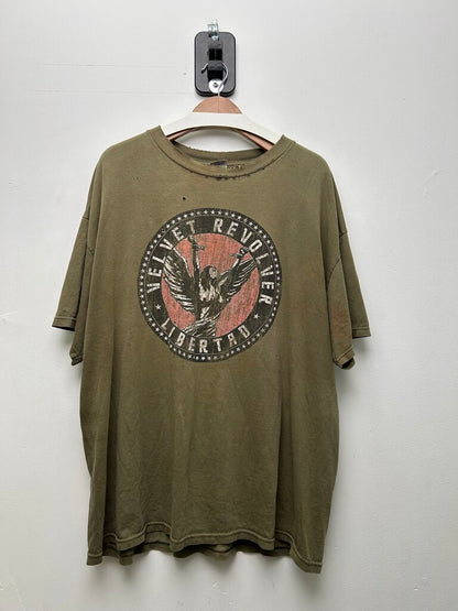 Velvet Revolver Green Tee Sz XXL