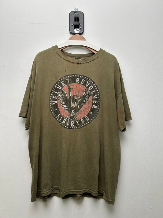 Velvet Revolver Green Tee Sz XXL