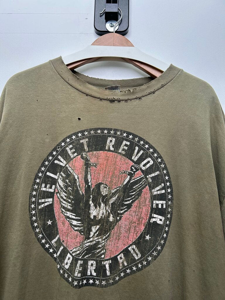 Velvet Revolver Green Tee Sz XXL