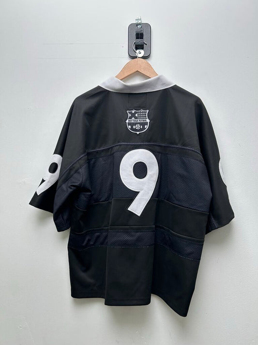 Preowned Bottega Desires Black Futbol Jersey Sz.2XL