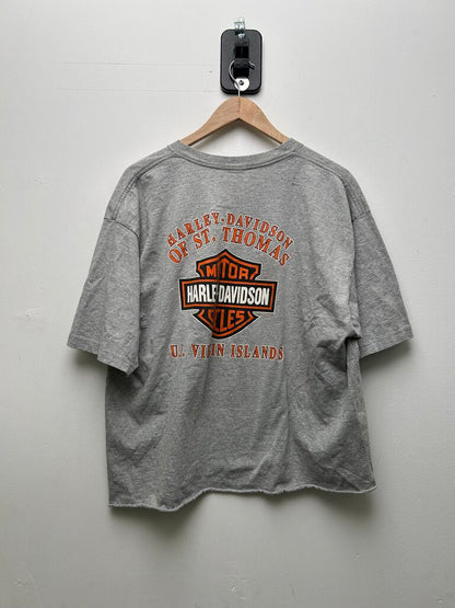 Harley Davidson US Virgin Island Sz XL CROPPED