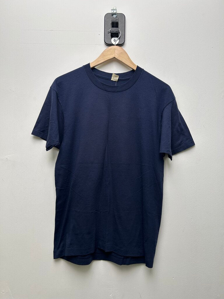 Camel 75TH Birthday Navy Tee Sz L