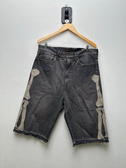Preowneed Kapital Grey Bone Shorts Size 36