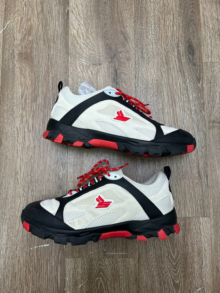 Preowned Sicko Hiking White Red Size 9.5