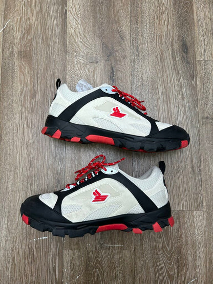 Preowned Sicko Hiking White Red Size 9.5