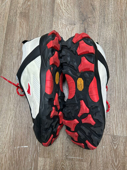 Preowned Sicko Hiking White Red Size 9.5