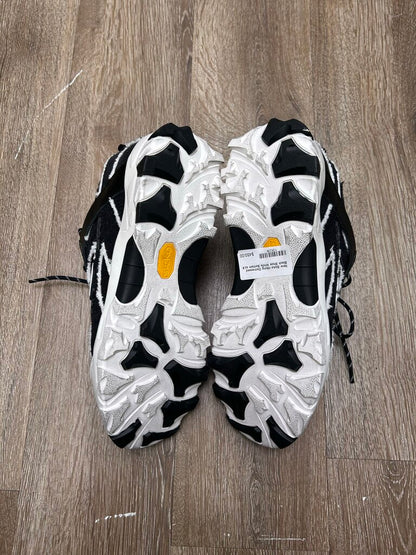New Sicko Hiking Black Distressed White Toe Size 9