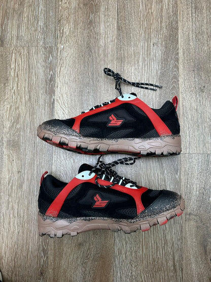 Preowned Sicko Hiking 424 Black Mud Size 10