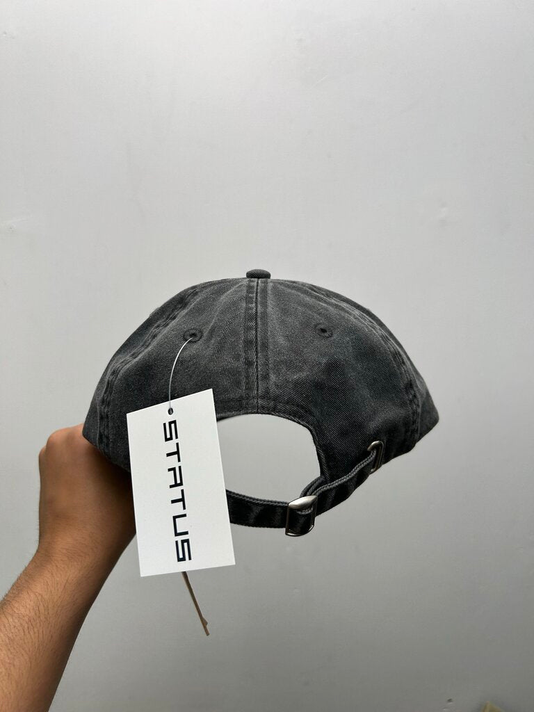 New Stussy Washed Charcoal Basic Cap