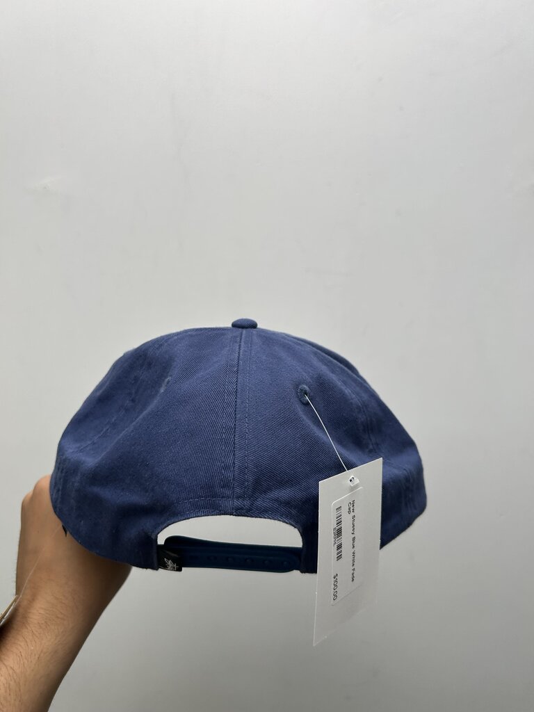 New Stussy Blue White Fade Cap
