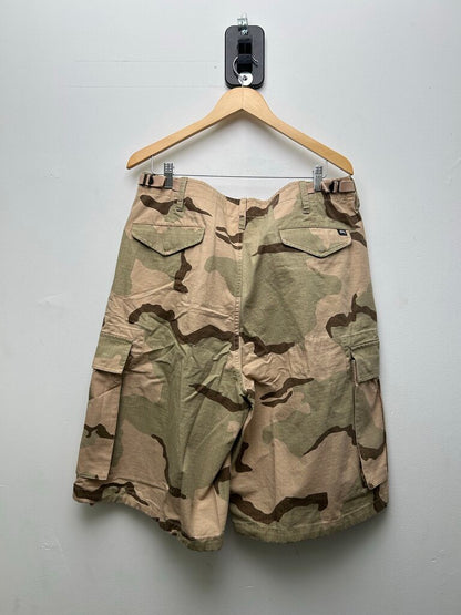 New Stussy Sand Camo Cargo Short sz.34